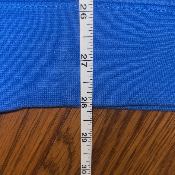 Nike bright blue spell out with embroidered swoosh hoodie men's size XL - Picture 8 of 9